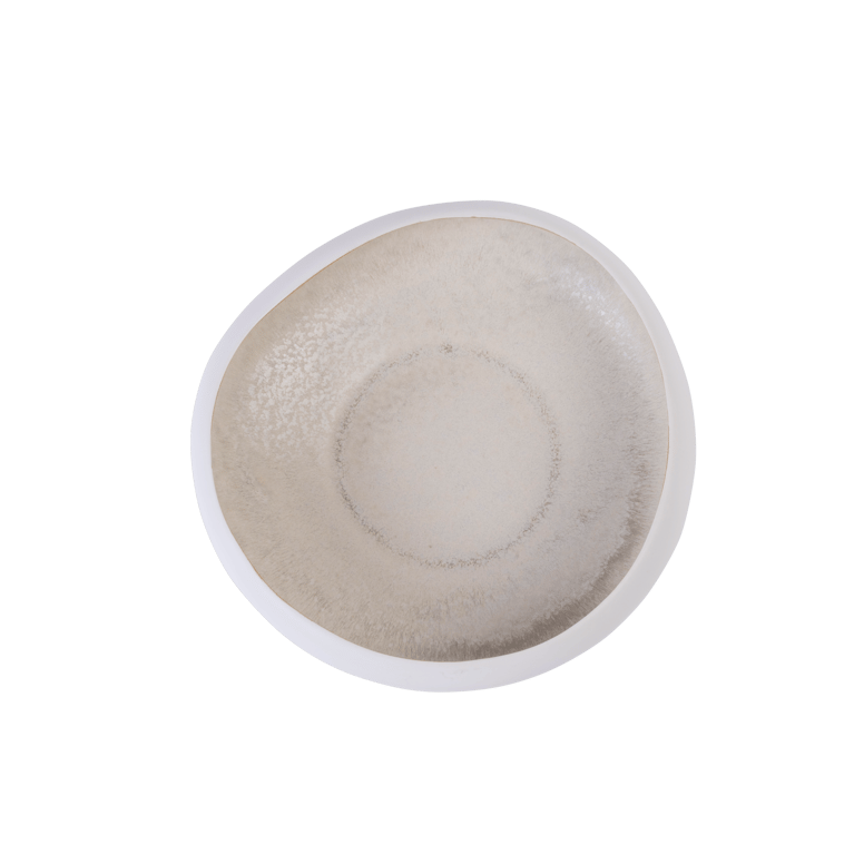 NORDIC Bowl 65 CL wit - set van 4  H 4,5 cm - Ø 20 cm