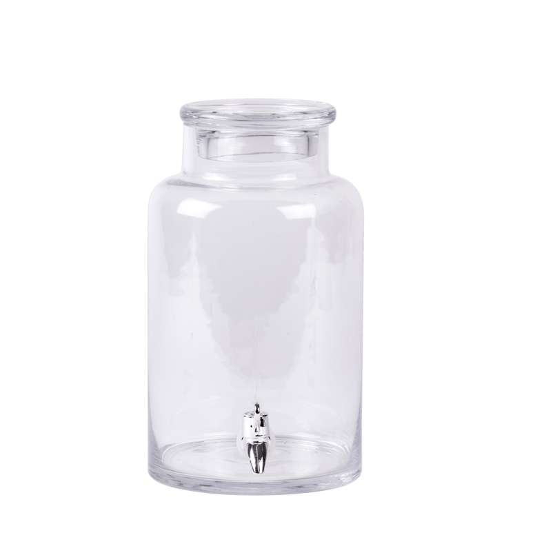 PURI Recipiente bebida com torneira 5,5 L transparente H 31,5 cm - Ø 20 cm