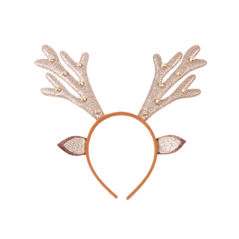 JINGLE DEER Haarband Braun H 27 x B 27 cm