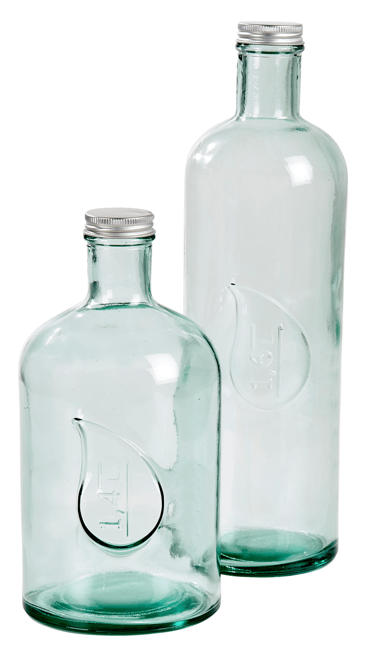 CAPACITY Flasche 1,4 L Transparent H 22 cm - Ø 11,5 cm