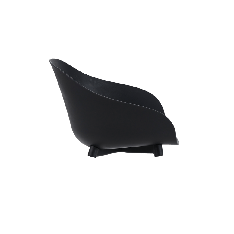 FRAY Asiento: negro A 41 x An. 55 x P 55 cm