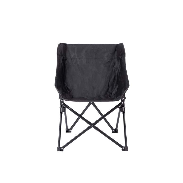 FLORIDA Chaise pliante noir H 76 x Larg. 57 x P 60 cm