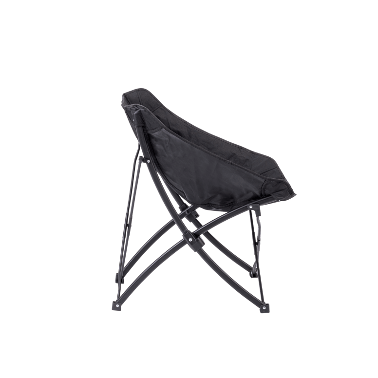 FLORIDA Chaise pliante noir H 76 x Larg. 57 x P 60 cm