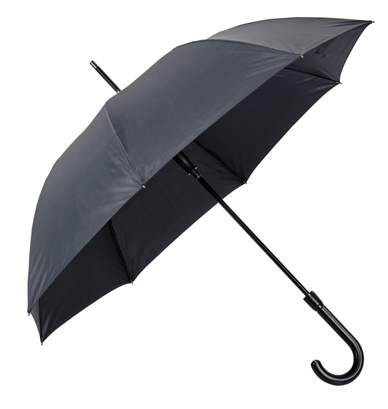CORLEONE Ombrello di lusso nero L 114 cm