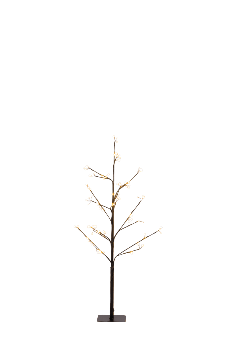 FRANI Árbol decorativo outdoor negro A 90 cm