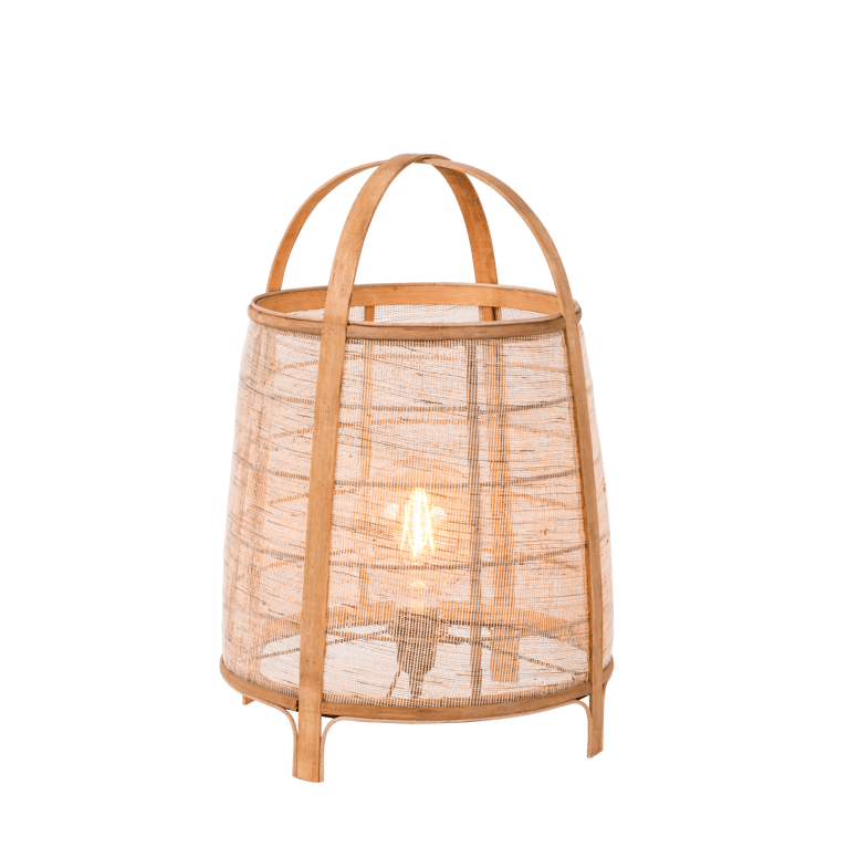 MAYA Xl tafellamp naturel H 52,5 cm - Ø 36,5 cm