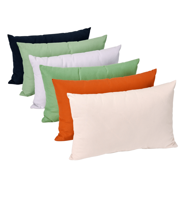 AZUR Coussin de jardin sable Larg. 30 x Long. 45 cm