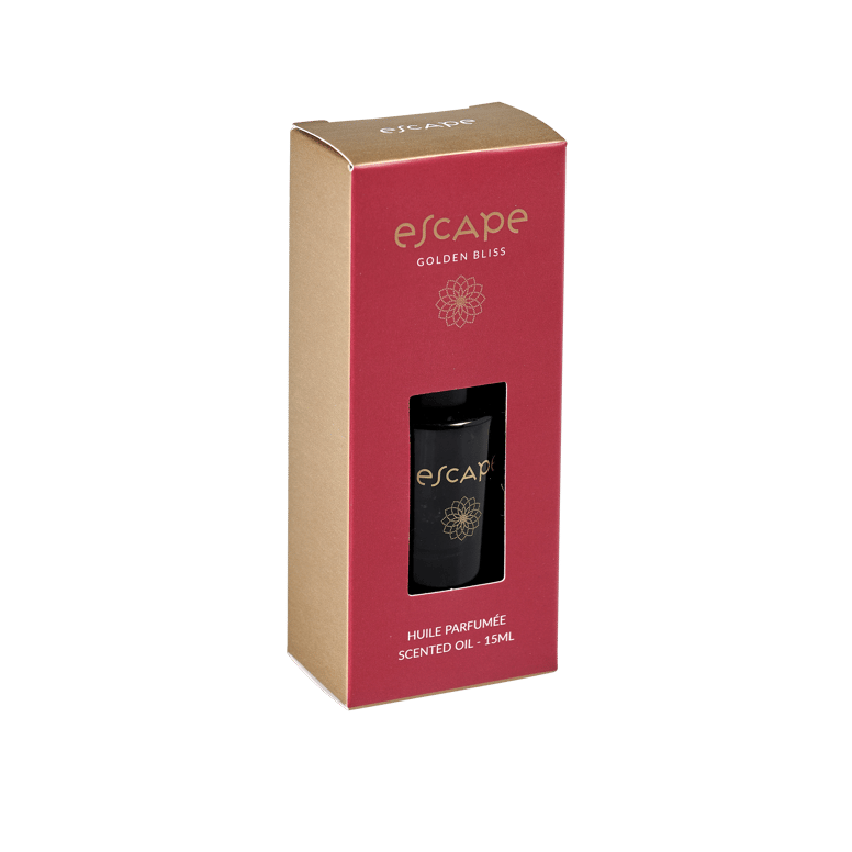 ESCAPE GOLDEN BLISS Aceite perfumado burdeos 