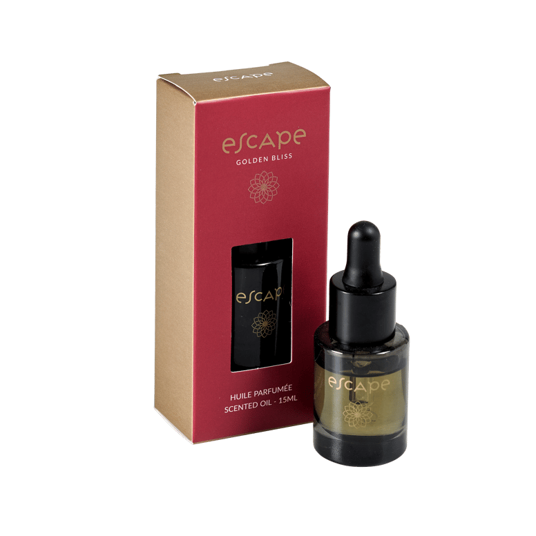 ESCAPE GOLDEN BLISS Aceite perfumado burdeos 