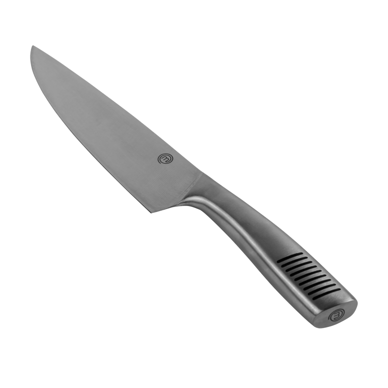 MASTERCHEF Kochmesser Silbern L 32,5 cm