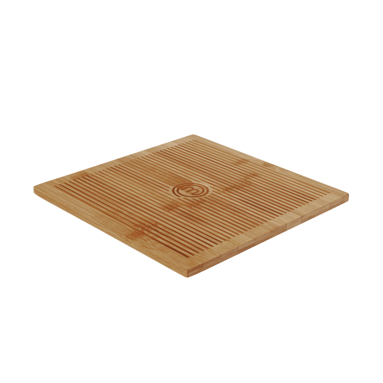 MASTERCHEF Topfuntersetzer Naturell H 1 x B 20 x T 20 cm