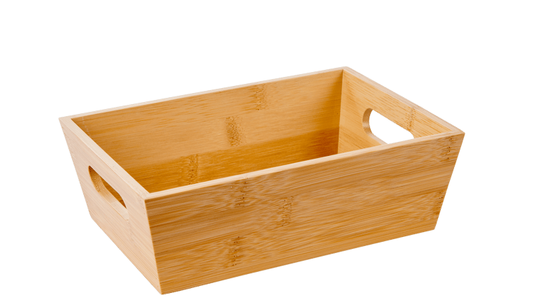 BAMBOO Organizzatore naturale H 7,5 x W 23 x D 16 cm