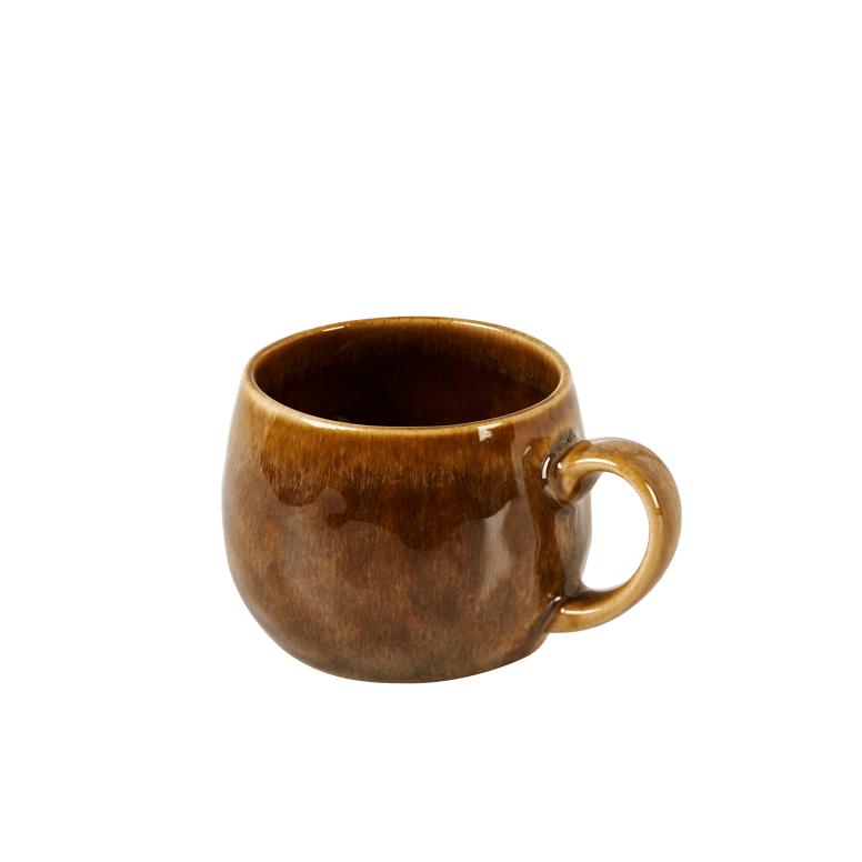 COZY Mug marrone H 5,8 cm - Ø 6,5 cm