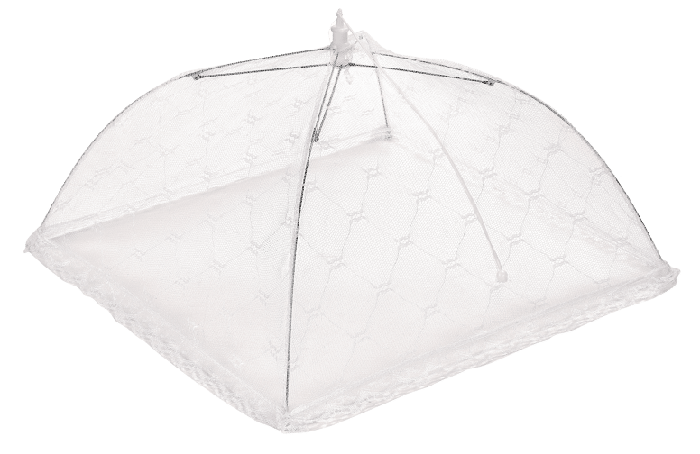 LACY Cloche à aliments blanc Larg. 42 x Long. 42 cm