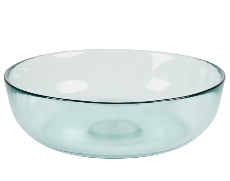 DUNE Bowl transparant H 8,5 cm - Ø 30 cm