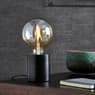 CILINDER Lampe de table noir H 10,5 cm - Ø 9 cm