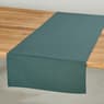 UNILINE Caminho de mesa verde escuro W 45 x L 138 cm