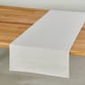 MELANGE Chemin de table beige Larg. 45 x Long. 138 cm