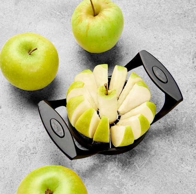 Cortador de manzanas para niños