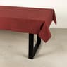 ORGANIC Toalha de mesa vermelho W 140 x L 250 cm