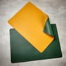 NAPPA Set de table jaune, vert Larg. 33 x Long. 46 cm