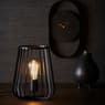 ORION Lampe de table noir H 30 cm - Ø 25 cm