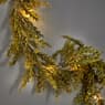 GLORIA Guirlande avec LED vert Long. 150 cm