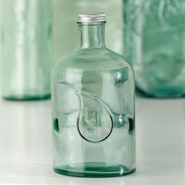 CAPACITY Botella transparente A 22 cm - Ø 11,5 cm