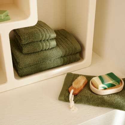Le gant de toilette coton turc lapin gris, Simons Maison, Jacquards et  broderies, Serviettes de bain