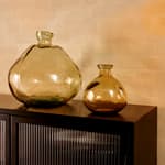 SIMPLICITY Vase brun H 32 cm - Ø 31,5 cm