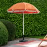 FRANJA Parasol zonder parasolvoet oranje H 200 cm - Ø 178 cm