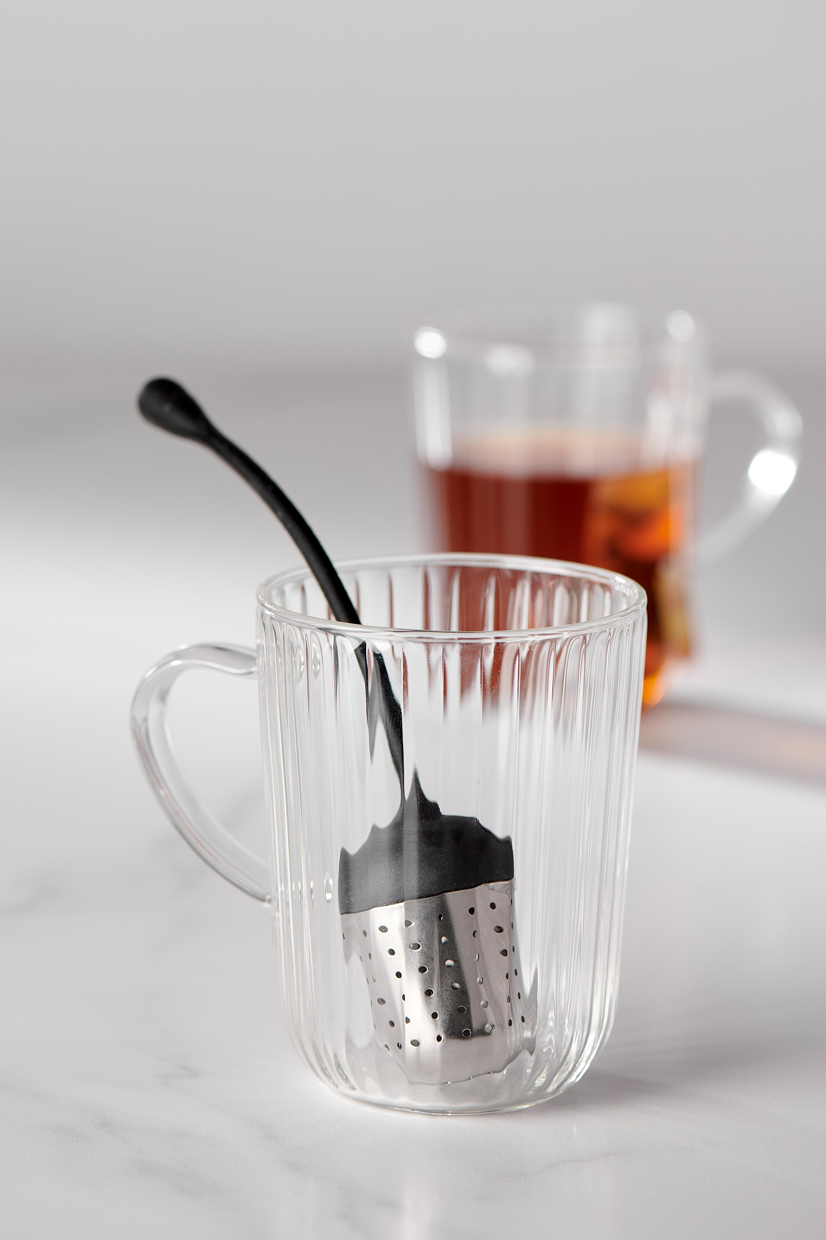 filtre à thé avec couvercle en silicone - HEMA