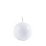 BOLA Bougie boule blanc Ø 6 cm