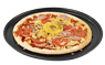 MARGARITHA Plaque de cuisson pour pizza gris foncé H 2 cm - Ø 33 cm