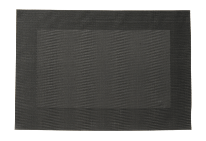 FRAME Set de table noir H 35 x Larg. 50 cm