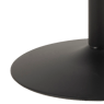 BOWIE Table noir H 74 cm - Ø 110 cm