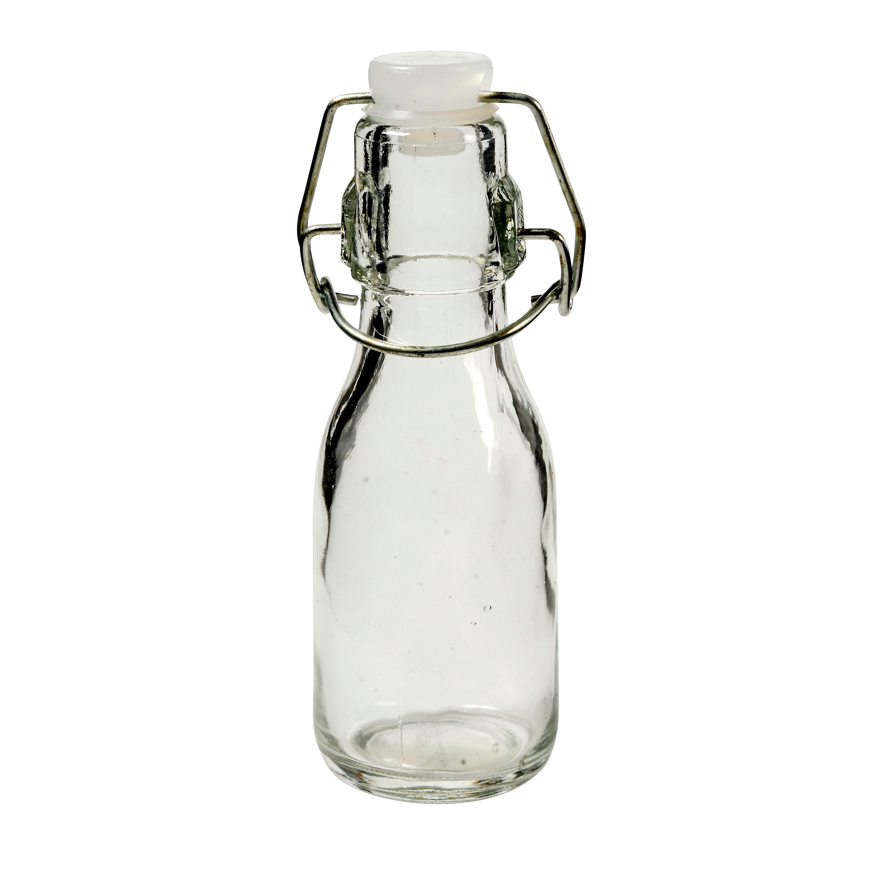 30pcs mini bouteille en verre transparent de bricolage de de avec