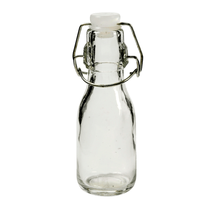 MINI Flasche Bügelverschluss H 14,5 cm - Ø 4,7 cm