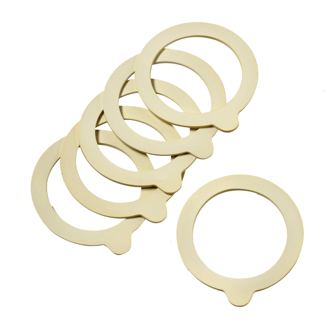 FIDO Rubberen ring voor weckpot wit Ø 9 cm