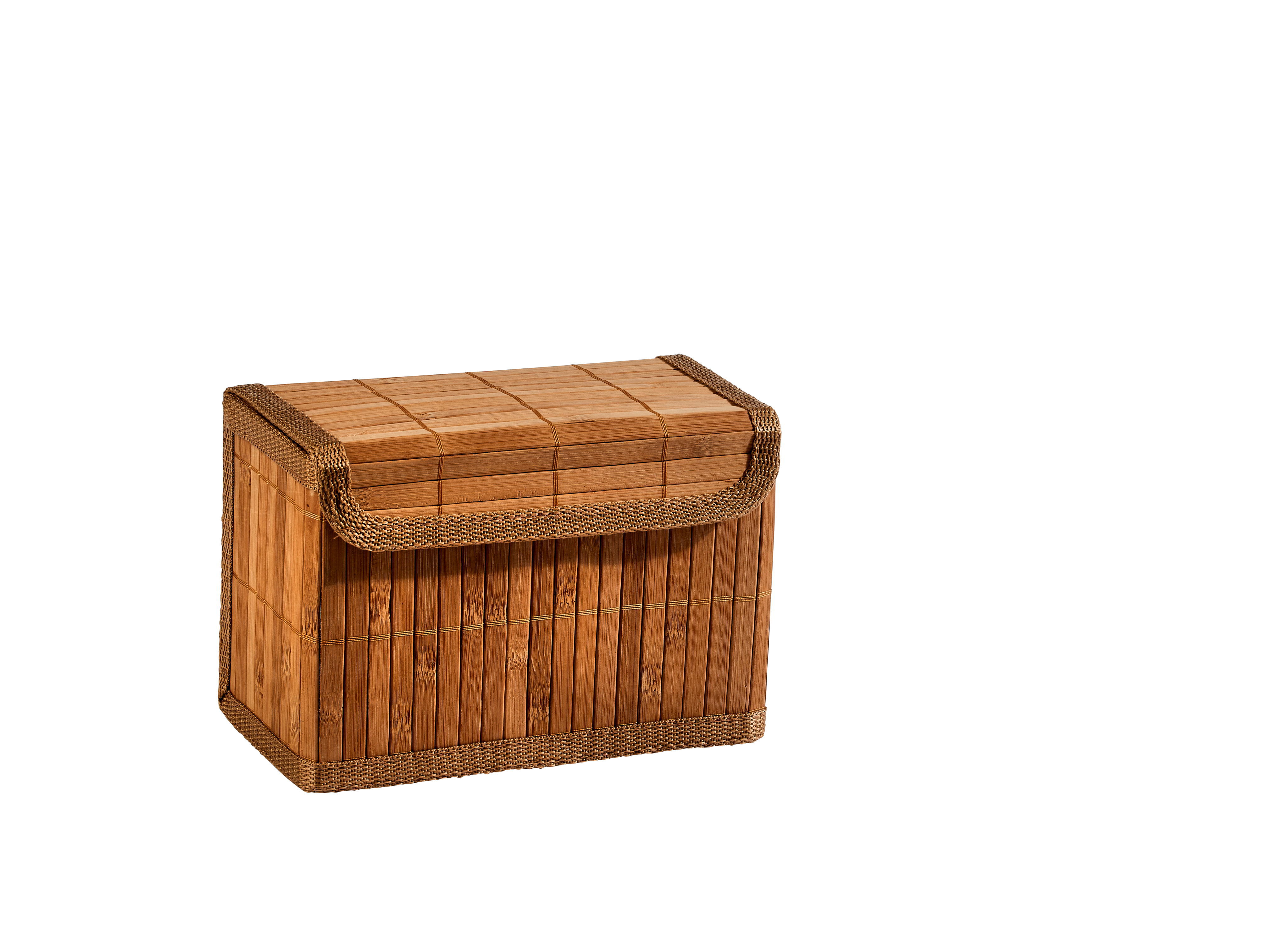 Casa Padrino boîte de rangement de luxe en aspect bambou argent antique Ø  14 x H. 22,5 cm - Boîte décorative ronde avec couvercle - Accessoires de  Luxe
