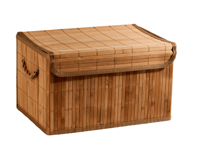 oppervlakte adverteren Tientallen ZEN Opbergbox met handvaten naturel H 22 x B 36 x L 26 cm | CASA
