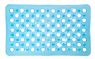 CLEAR Tappetino bagno 2 colori blu, trasparente H 37 x W 60 cm