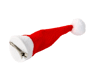 SANTA Bonnet de Noël avec clip H 13 x Larg. 5 cm