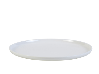 Assiette plate en verre Kushintha coloris Ambre - Diam. 25cm - BITZ