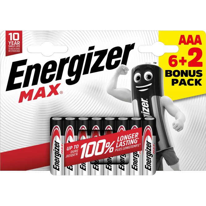 ENERGIZER Batterij AAA alkaline 