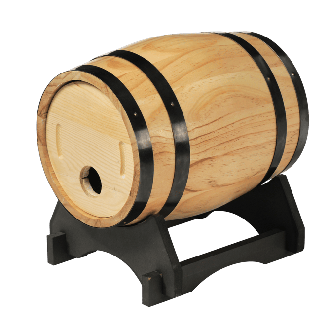 BARREL Barril de vinho castanho H 29,5 x W 19,5 x D 23,5 cm