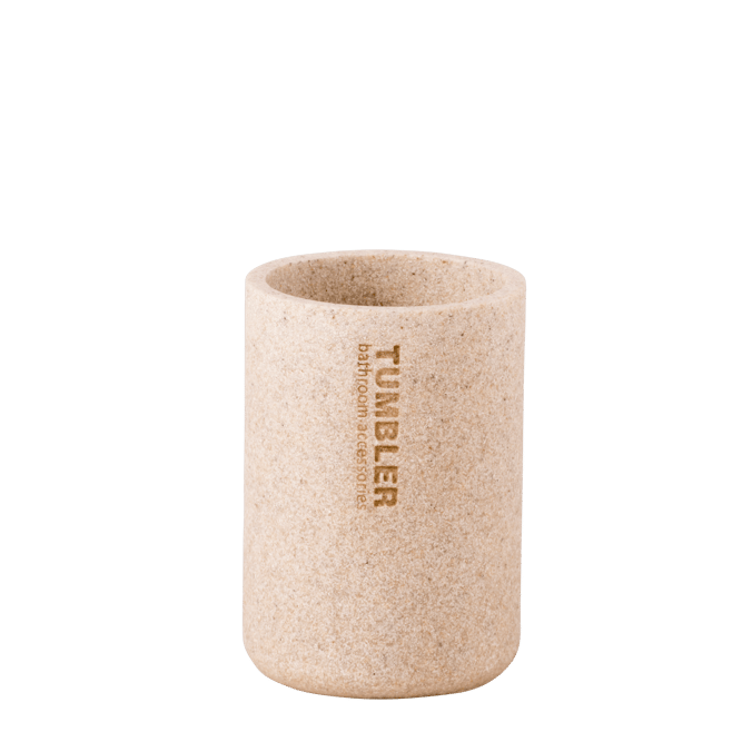 NEW RESIN Vaso natural A 11,5 cm - Ø 7,9 cm