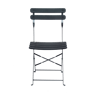 IMPERIAL Chaise bistrot noir H 82 x Larg. 42 x P 46,5 cm