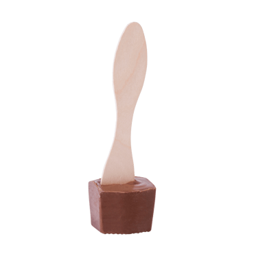 CHOC & LATTE Stick chocolat chaud brun clair Long. 16 cm