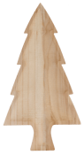 TREE Holzschale Braun H 57 x B 30 x T 3,5 cm